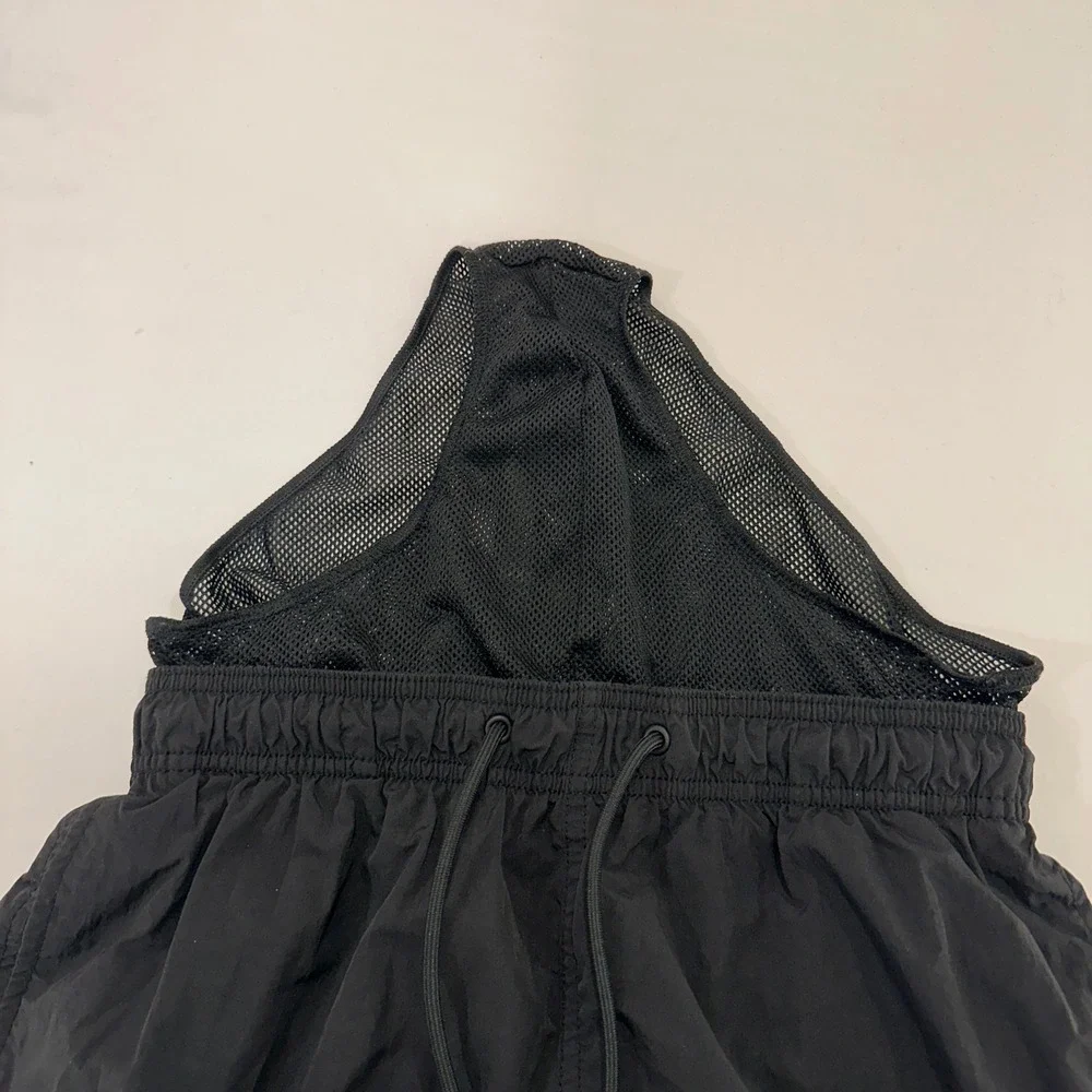 H&M Nylon Swim Trunks Mens Small Black Drawstring‎ Mesh Lined | Gorpcore